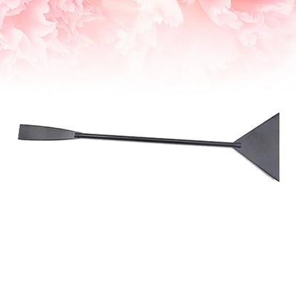 Sosoport Stainless Steel Aquatic Cleaning Tool Sand Shovel Grass Waterweed Clipper for Aquarium Maintenance for Removing Decaying Leaves Substrate Durable Black Design