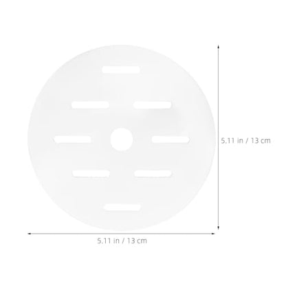 Round Acrylic Fish Tank Lid: 5.12" Clear Aquarium Lid Cover - Round Tank Protective Cover - Replacement Accessory for Fish Bowl Terrarium - size: 13.00X13.00X0.30CM