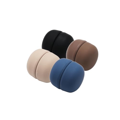 Multi-Use Decoration Hijab Brooch Magnet Pin For Women Hijab Scarves - color: Black+Khaki+Coffee+Dark Blue