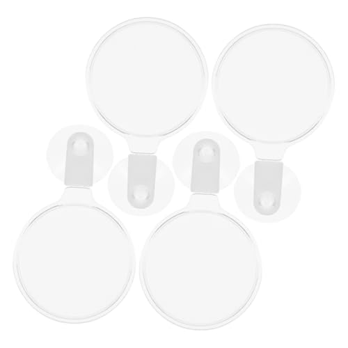 Ipetboom 4pcs Lens Cup for Fish Tank and -Landscape Observation Acrylic Magnifier for Plants and Small Animals