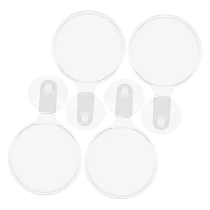 Ipetboom 4pcs Lens Cup for Fish Tank and -Landscape Observation Acrylic Magnifier for Plants and Small Animals
