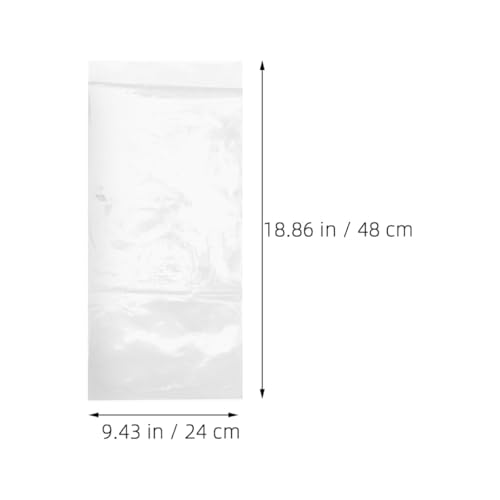 50pcs Plastic Fish Transport Bags for Ornamental Fish Shipping 24x48cm Oxygen-permeable Aquarium Packaging Bags and Storage