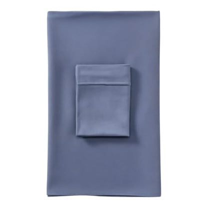 Cotton Modal Jersey Hijab with Matching Undercap, Women's Casual Style, 180cm × 70cm - color: Steel Blue