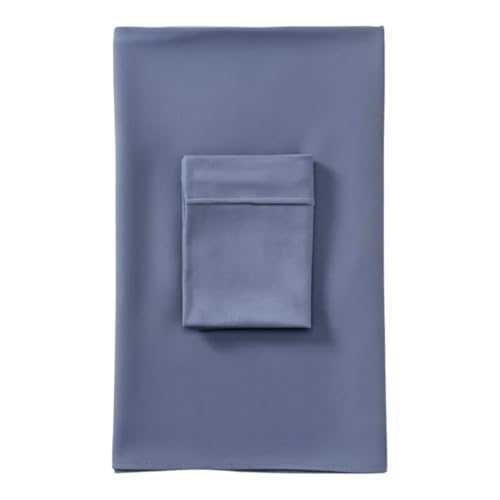 Cotton Modal Jersey Hijab with Matching Undercap, Women's Casual Style, 180cm × 70cm - color: Steel Blue