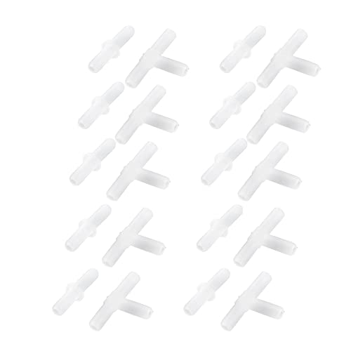 uxcell 10-Piece Straight Aquarium Airline Tube Filters Adapters