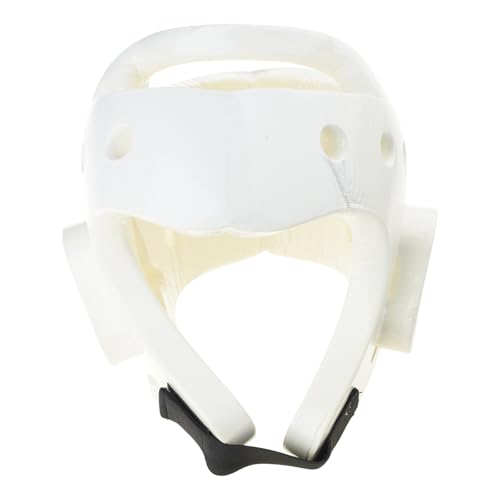 Kids Taekwondo Headgear Karate Headgear, Taekwondo Sparring Gear, MMA Martial Arts Helmets, Boxing Martial Arts Helmets Fo - color: White, size: Medium
