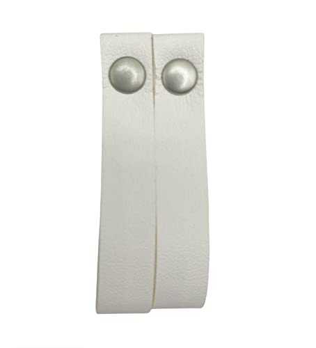 Magnetic Shirt Accessories, Clothing Cinch Clips, T-Shirt Clips, 1 Pair (2 Clips) (White) - color: White