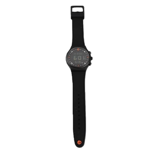 Tnfeeon Muslim Azan Watch with Compass Alarm Prayer Time Stopwatch for Daily Use Black Dial Plastic 9.8in Length