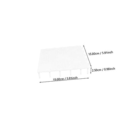 Happyyami 10pcs Aquarium Isolation Plates Sand Divider Board for Fish Tank for Enhanced Water Permeability Smooth Cutting Easy to Use
