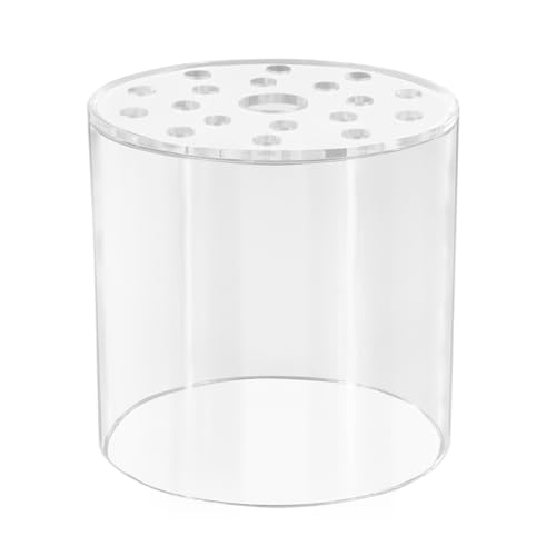 DONGKER Coral Feeder Cover, Transparent Acrylic Coral Breeding Protection Cover Avoid Food Floating Around for Aquarium Fish Tank(80mm,100mm,120mm) - size: CFC-120