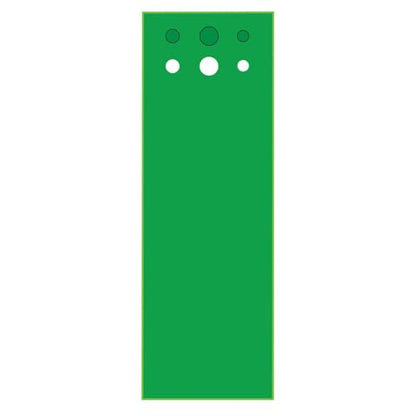 Big Moss Golf Competitor V2 Series 3' X 9' Practice Putting Chipping Green with 3 Cups