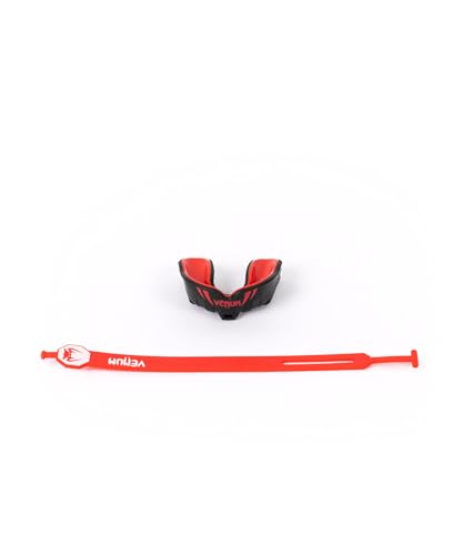 Venum Kids Challenger Mouthguard - Strap/Strapless - color: Black/Red, size: Kid's