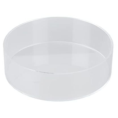 Observe Lens Transparent Acrylic Fish Tank Cylinder Magnifier, Aquarium Viewing Tool with Clear Optics for Underwater Observation and Photography, Safe for