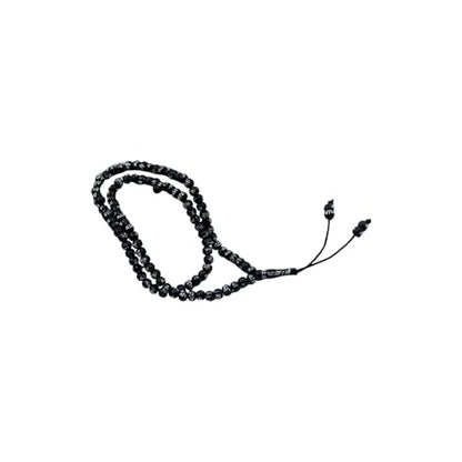 Multi Color Acrylic Muslims Tasbih 99 Beads Break Design Smooth Prayer for Spiritual Practice Colorful Muslims Prayer Hand Chain - color: Black
