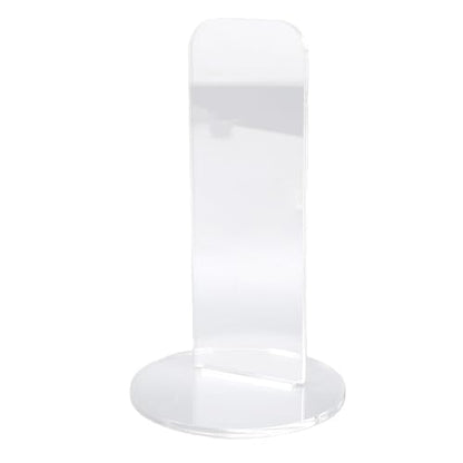 Yctze Vertical Boxing Glove Stand, Acrylic Glove Holder, Non Slip Base Boxing Gear Stand with Transparent Rack, Ideal for Organizing MMA, Muay Thai & Training Equipment, 10.5x10.5x18.5cm