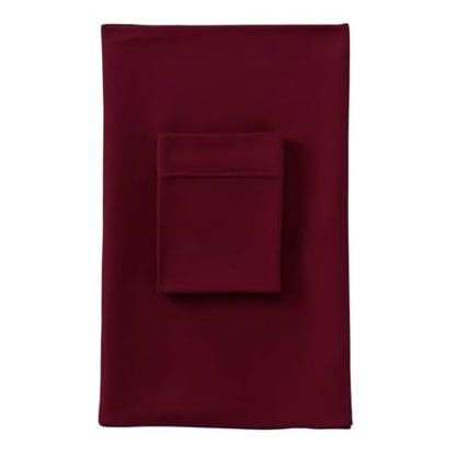 Cotton Modal Jersey Hijab with Matching Undercap, Women's Casual Style, 180cm × 70cm - color: Maroon