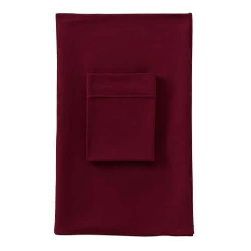 Cotton Modal Jersey Hijab with Matching Undercap, Women's Casual Style, 180cm × 70cm - color: Maroon