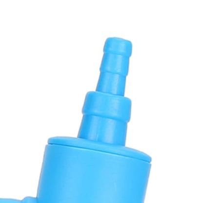 2Pcs 4mm Adapter Connector Plastic Distributor Aquarium Air Pump Splitter for Fish Tank Oxygen Tubing(6 Way) - style: 6 Way
