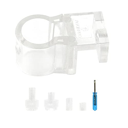 Airline Tube Holders Clamps Aquarium Acrylic Fixture Clamp for Fish for Tank Aquarium Water Clip Fish for Tank Tube Fish Tank Water - size: Large