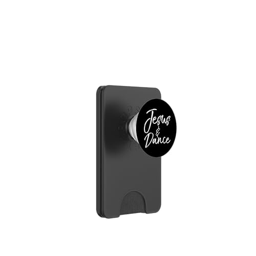 Cute Christian Dancer Gift for Teen Girls Fun Jesus & Dance PopSockets PopWallet for MagSafe - style: Magnetic PopWallet