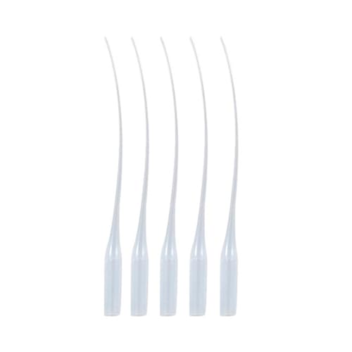 100 Pcs 0.3mm Plastic Dropper Extender,Micro Tip Pipette,Used for Laboratory Dispensing,Production,DIY Crafts,Etc