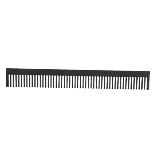 12.6 Inch Black Acrylic Overflow Bar Shrimp Protection Removable Design Fish Tank Weir Comb Overflow Prevention