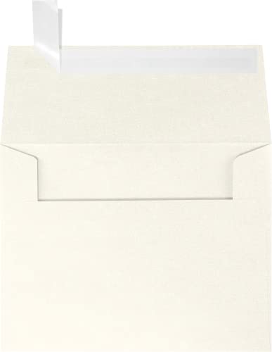 LUXPaper A2 Invitation Envelopes | Peel & Press | 4 3/8" x 5 3/4" | Quartz Metallic | 80lb. Text | 50 Qty - color: Quartz Metallic