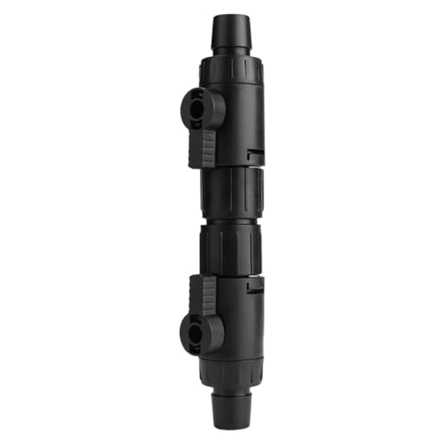 MiOYOOW Aquarium Hose Valve, Fish Tank Hose Connector Aquarium Water Control Valve with Quick Release Handle for 12/16MM Pipe - color: 12mm to 12mm