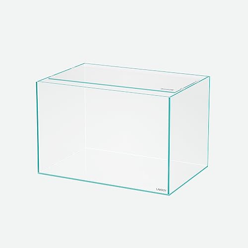 4mm Glass Aquarium Lid with Clips for 45x30cm Rimless Tank | Lid 43.2x23cm; reduces evaporation and jumping - size: 432x230mm (1 pc)