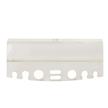 Aquarium Tool Holder Wall Mounted | Acrylic Fish Tank Organizer for Water Plant Tweezers/Scissors | Space - Saving Storage Rack with 20mm Thickness Compatibility