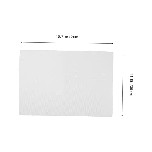 Garneck Thickened Fish Tank Bottom Pad -Skid Aquarium Mat for Leveling and Shock Absorption Fish Tank Accessories - color: White