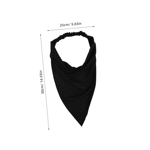 minkissy Non-slip Headwear for Women Triangle Scarf Elegant Comfortable Hair Scarfs Headband