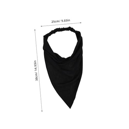 minkissy Non-slip Headwear for Women Triangle Scarf Elegant Comfortable Hair Scarfs Headband