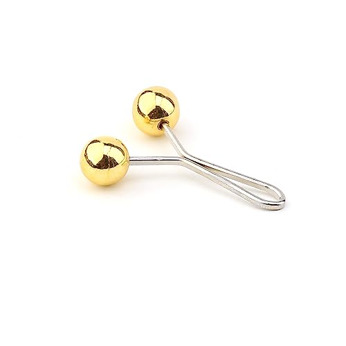 12 pcs No Snag Hijab Safety Pins for Women Muslim Faux Pearl Scarf Shawl Brooch Clips
