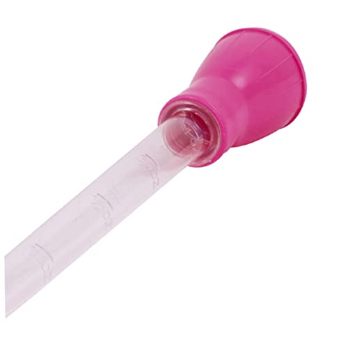 Happyyami Aquarium Cleaning Tool 50ml Fish Tank Cleaner Made of Material and for Complete Cleaning - color: Pink, size: Size 3