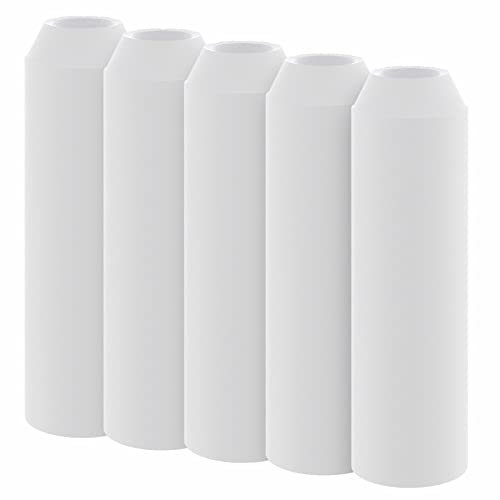 Pawfly Aquarium Replacement Air Stone Bubbler for Specific Classic Tube Flow Halo and Life Fish Tanks Mini Compatible Bubble Release Tool Oxygen Diffuser for Nano Air Pumps, 5 Pack