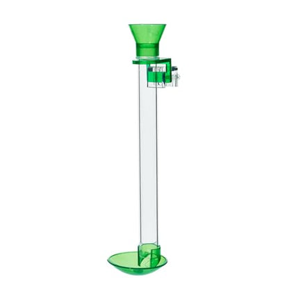 Shrimp Feeding Tube and Feeding Dish Deep Bowl Fit for Shrimp Fish 6 Size High Transparent Acylic Tube with Clip Acrylic Shrimp Feeder Feeding Tube and Dish Tray Bowl Set - size: 15CM