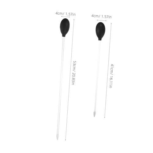Levemolo 2pcs Fish Tank Cleaner: Aquarium Cleaning Tools Efficient Water Changing - Fish Waste Cleaner for Mini Gravel and Poop - Portable Droppers for Small Aquariums