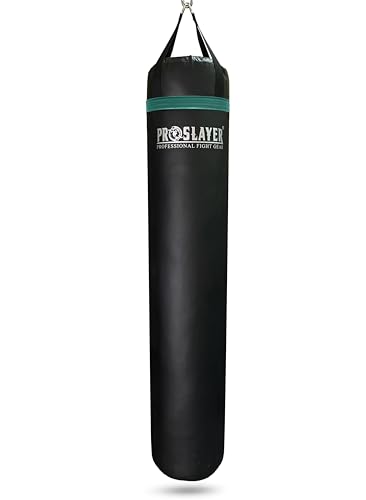 6ft Tall 150lb Muay Thai Kickboxing Boxing MMA Heavy Bag UNFILLED - Made in USA - color: Black/Dark Green