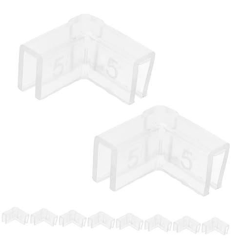 Abaodam 10pcs Furniture Corner Guards Proofing Silicone Corner Protectors for Aquariums Bumpers Easy to Install Material Protects Edges