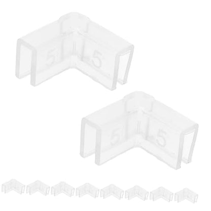 Abaodam 10pcs Furniture Corner Guards Proofing Silicone Corner Protectors for Aquariums Bumpers Easy to Install Material Protects Edges