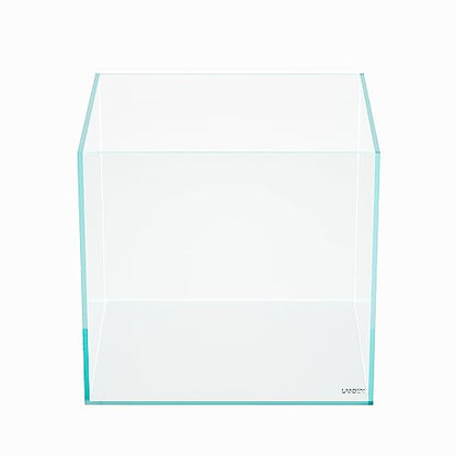 40C Rimless Low-Iron Cube Aquarium, 15.6 Gal, 15.7x15.7x15.7in | 40x40x40cm; aquascaping and fish; 6mm glass - size: 15.6Gal W15.7×D15.7×H15.7 in(40x40x40cm)