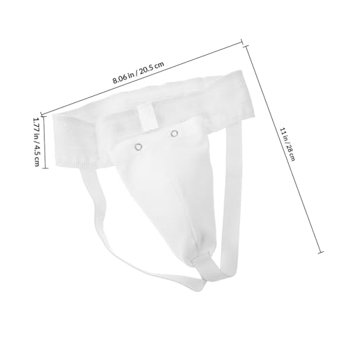 Men’s Groin Protector Boxing Groin Guard Breathable Wear-Resistant Crotch Protector Professional Training Gear for Martial Arts and Combat Sports