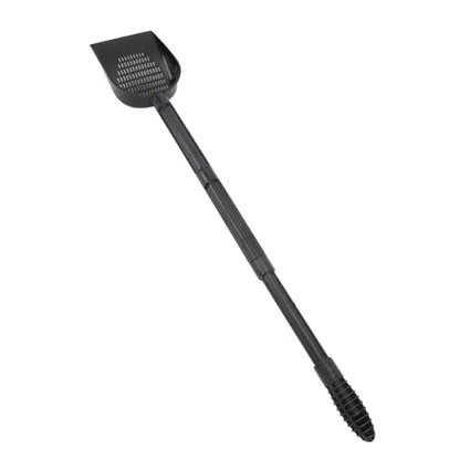 Aquarium Sand Scooper, PVC Multifunctional Terrarium Substrate Litter Cleaner with Quick Drainage System and Removable Design, for Fish Small Pets and Beach Toys