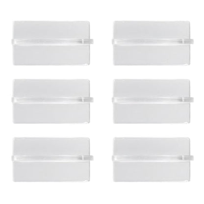 Acrylic Fish Tank Cover Handle, Durable Transparent Lid Pull Handle, 6Pcs - Secure Grip, Easy Replacement, Ideal for Aquarium and Glass Covers