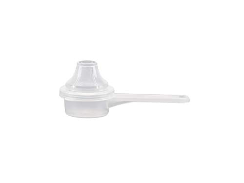 Measuring Scoop & Funnel - No Cap Open Spoon 1-Pack 5cc | Universal open design measuring spoon, Built-in funnel neck pour spout, Quick access cup for coffee powders and baking