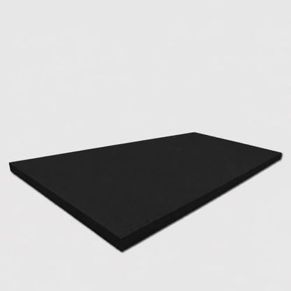 COCO MATS 'N MORE IJF Approved Judo and Martial Arts Mat – High Density Training Mat with Tatami Non-Slip Vinyl Surface, MMA Mats & BJJ Mats for Gym & Home Training - color: Black