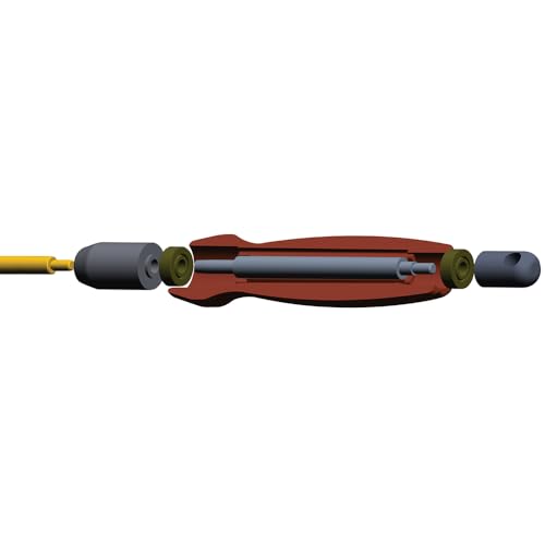 Tipton Deluxe Cleaning Rods .22-.26, 26" with Multiple Caliber Sizes and Lengths, Carbon Fiber Shaft and Hanging Hole for Cleaning, Maintenance and Gunsmithing - size: 26 Inch - 22-26 Caliber