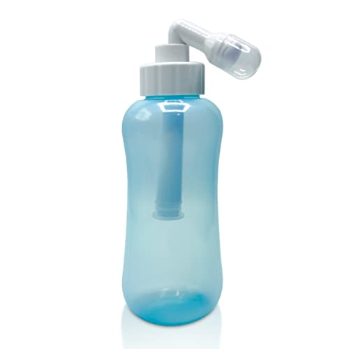 JEP 301 Bidet Bottle for Women & Men - Premium Perry Bottle Women Can Use On The Go | Travel Bidet Bottle for Rear & Feminine Cleaning, Easy to Use, Convenient, and Portable (Blue) - color: Blue