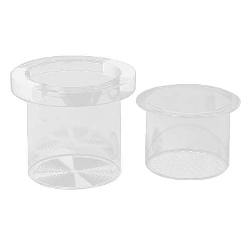 Fish Tank Breeder Box Fish Tank Isolation Box | Feeding Container Nursery Divider for Fry Guppy Acclimation Betta Angelfish Shrimp - color: Circular